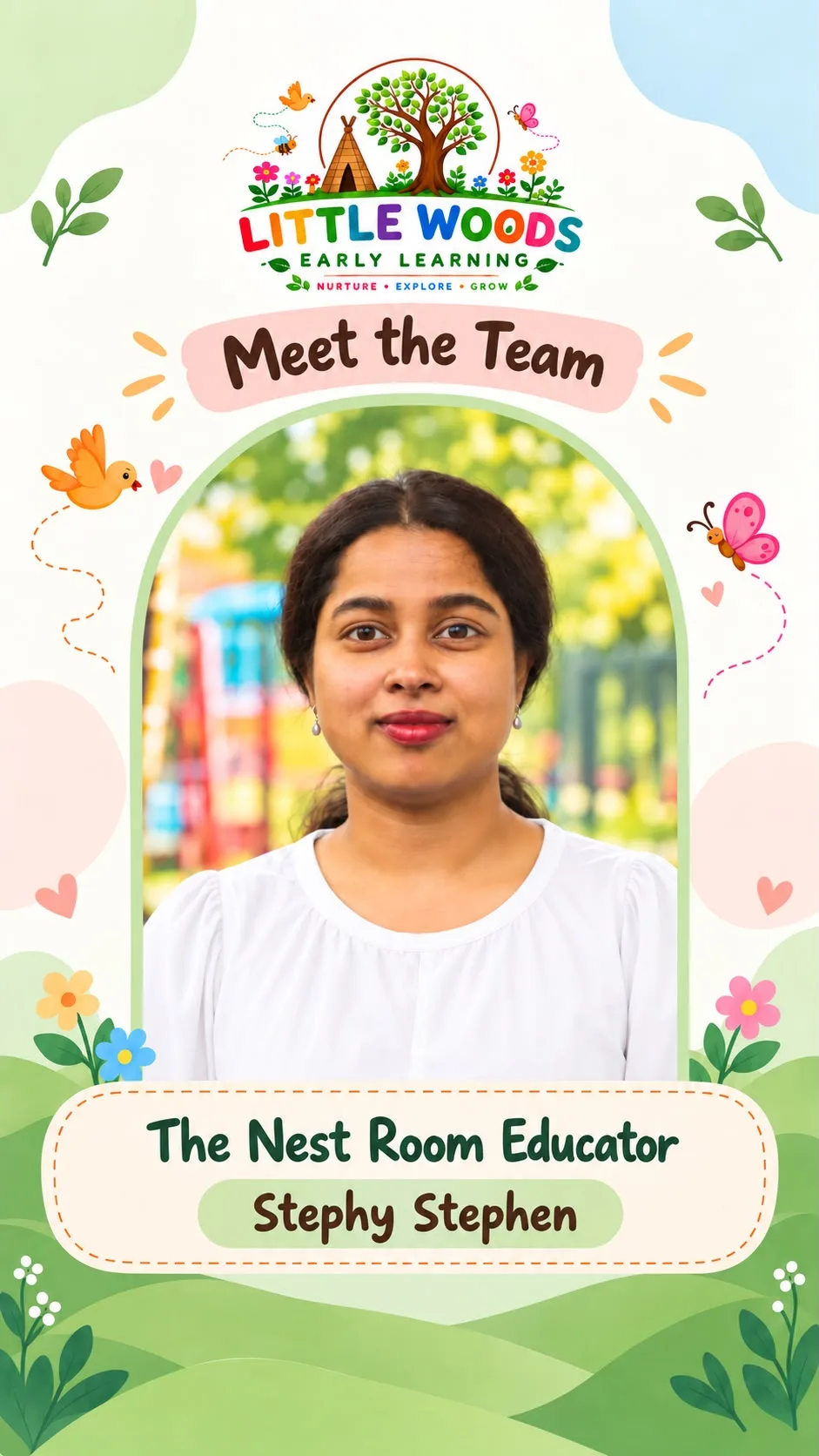 Meet Stephy Stephen: a warm welcome to our team
