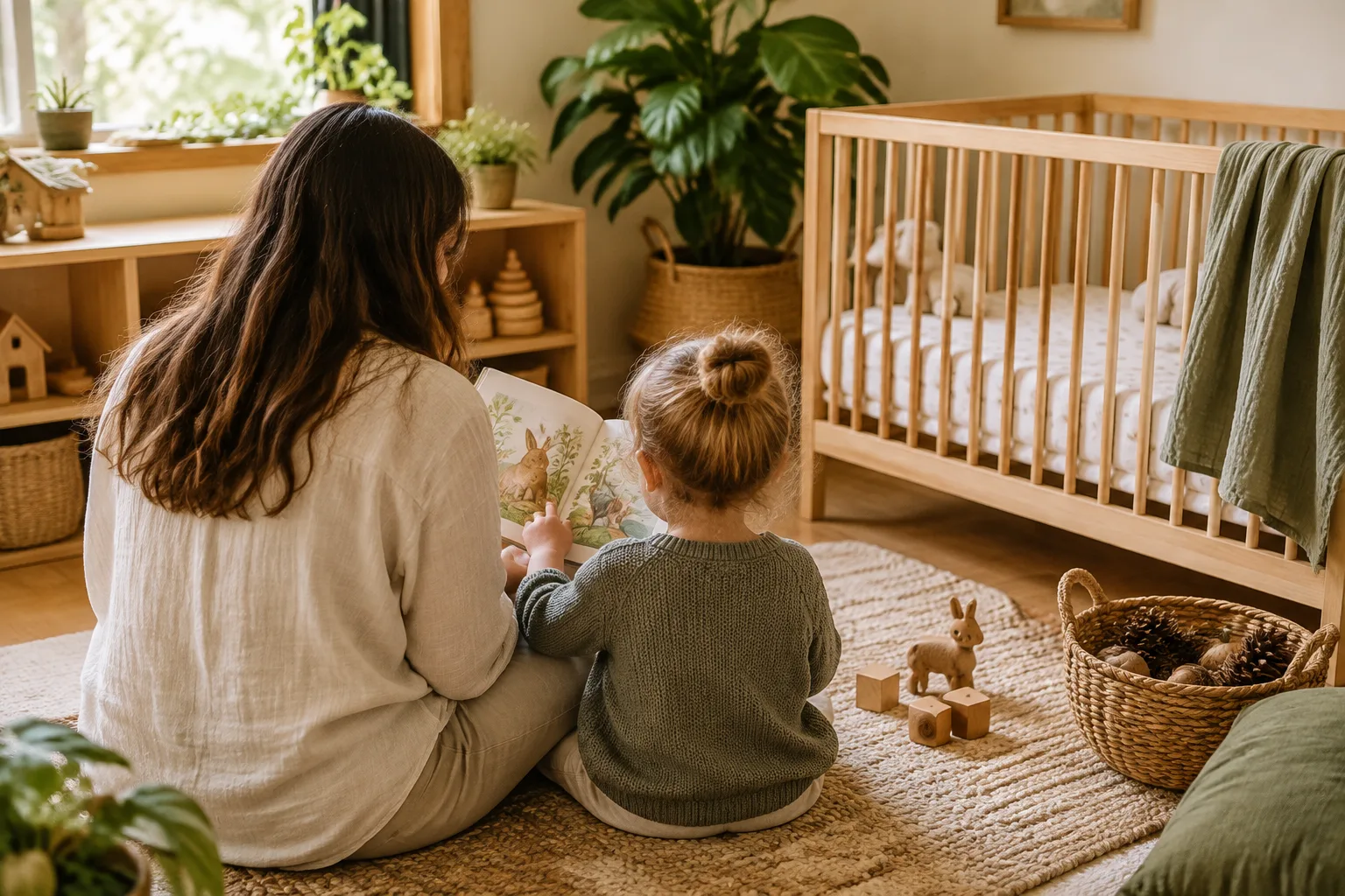 When a new baby arrives: Helping an older child adjust